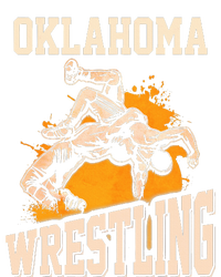 Oklahoma Wrestling Dad Mom Gift For Wrestler Son Performance Long Sleeve Polo