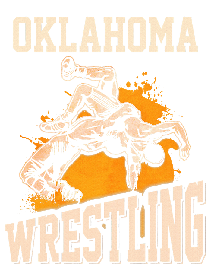 Oklahoma Wrestling Dad Mom Gift For Wrestler Son Performance Long Sleeve Polo