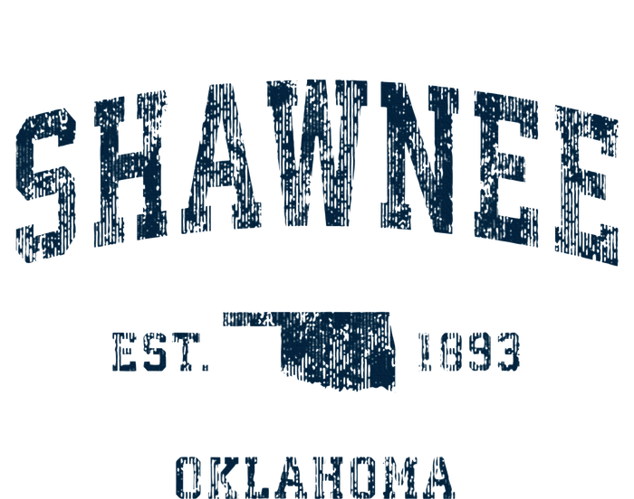 Shawnee Oklahoma Ok Vintage Sports Design Canvas