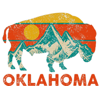 Oklahoma Vintage Bison Buffalo National Park America Souvenir T-Shirt