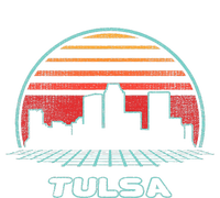 Tulsa City Skyline Retro Vintage 80s Style T-Shirt