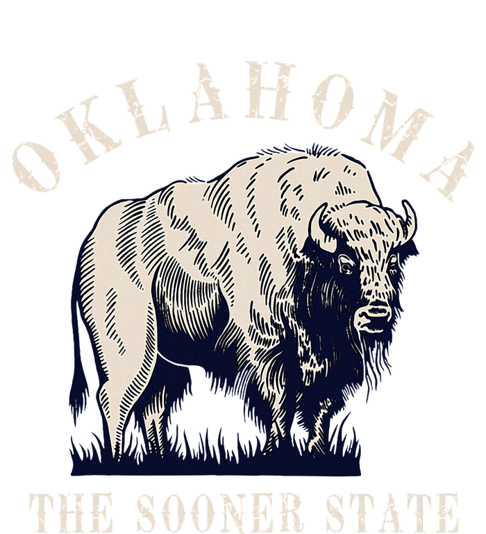 Oklahoma The Sooner State American Bison Buffalo T-Shirt