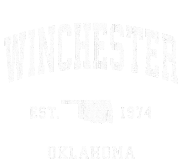 Winchester Oklahoma Ok Vintage Athletic Sports Design Yupoong Adult 5-Panel Trucker Hat