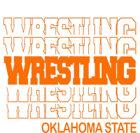 Wrestling O.K.L.A.H.O.M.A State In Modern Stacked Lettering Toddler T-Shirt