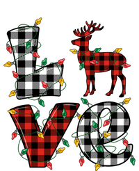 Deer Lovers Matching Christmas Buffalo Plaid Tote Bag