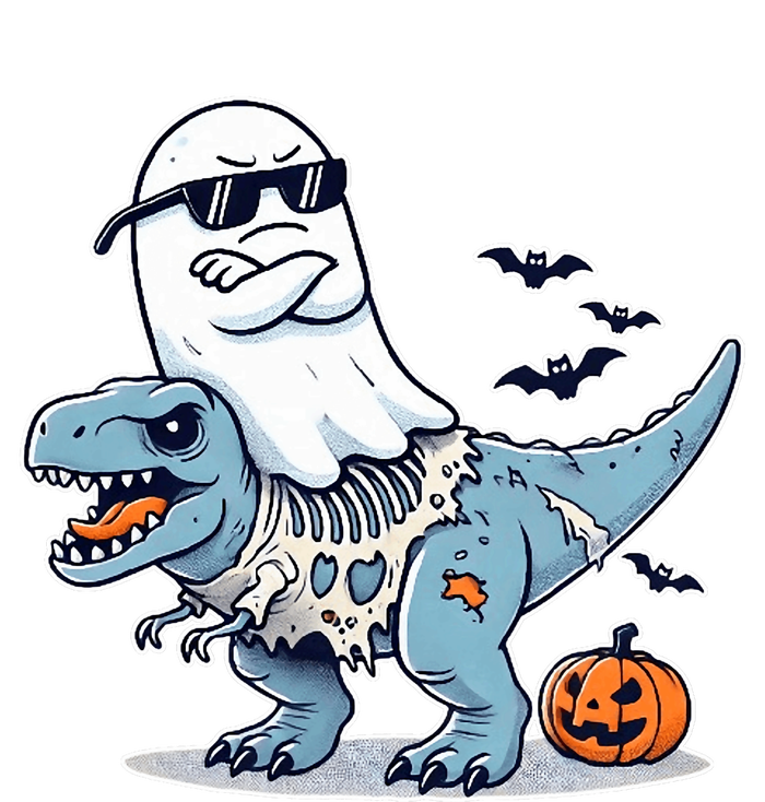 Halloween Ghost Riding Zombie Trex Funny Halloween Costume 16 in Basic Backpack