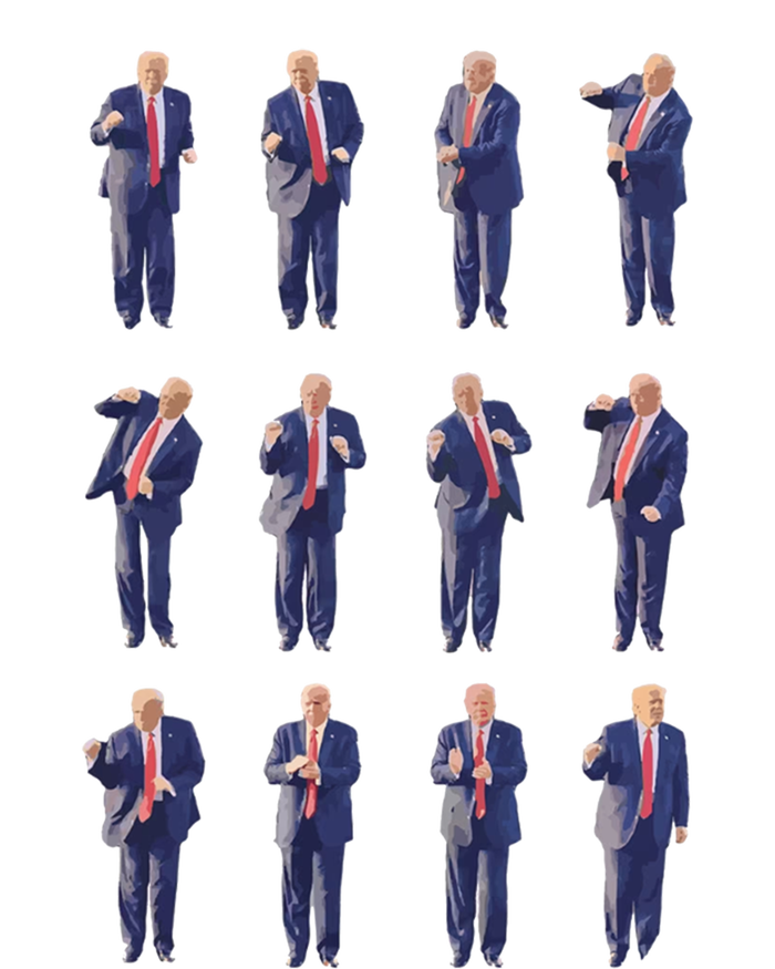 Trump Dance 4547 Dance Trump Fix America Again 2024 Great Gift Tall T-Shirt