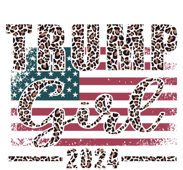 Trump 2024 Pro Trump Supporter Leopard Print Funny Gift T-Shirt