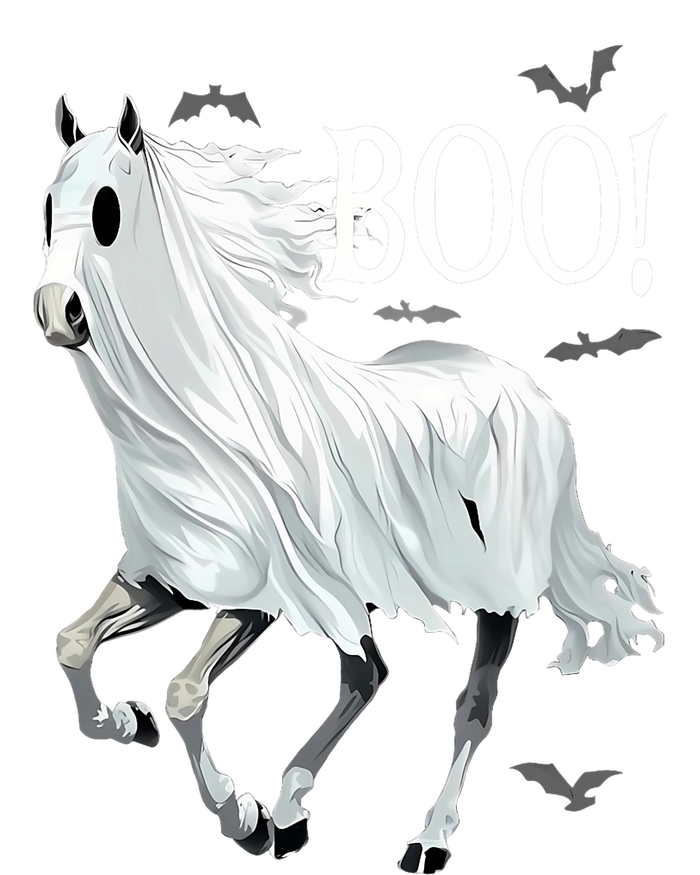 Horse Cosplay Ghost Boo Horse Ghost Halloween Pajama Set