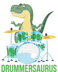 Dinosaur Musician T Rex Drummer Gift Drums T-Shirt