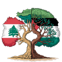 Lebanon Palestine Flag Lebanese Palestinian United T-Shirt