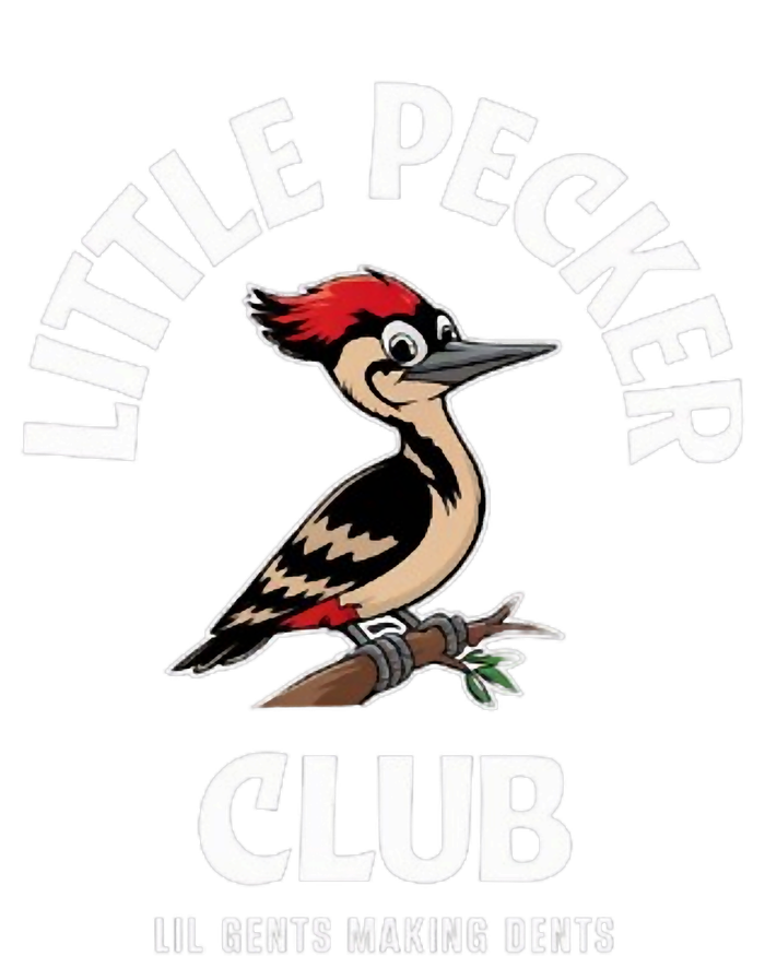 Little Nature Pecker Club Funny Woodpecker T-Shirt