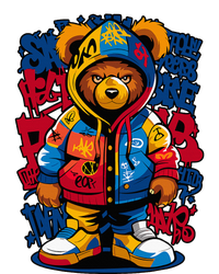 Hip Hop Teddy Bear Rap Music Hoodie