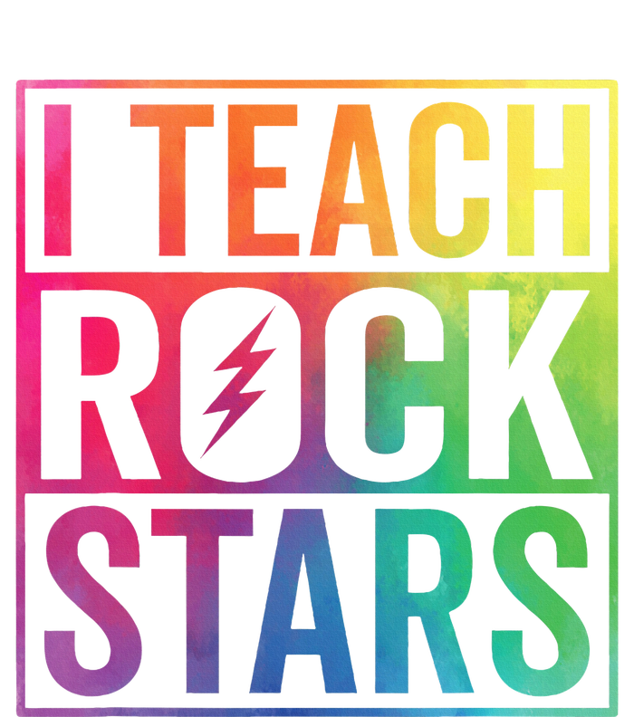 I Teach Rockstars Funny Music Teacher Back To School T-Shirt