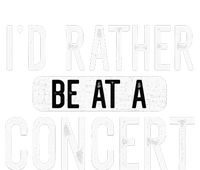 ID Rather Be At A Concert Funny Music Concert Lover USA-Made Snowflake Beanie