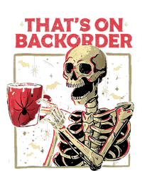 Pharmacy Tech Skeleton ThatS Backorder Funny Halloween Sustainable Beanie