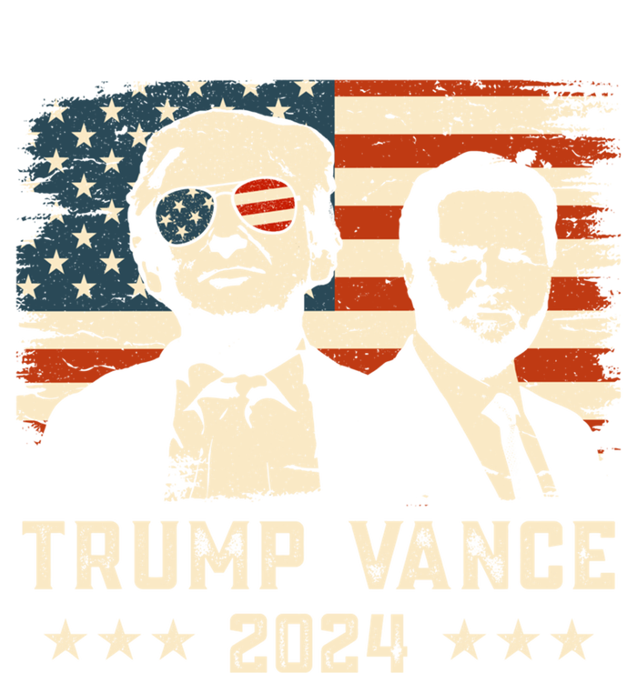 Trump Vance 2024 Flag Patriotic Republican 45 47 Trump Vance Great Gift T-Shirt