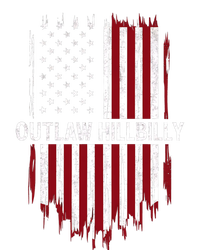 Trump Vance 2024 J D Vance Outlaw Hillbilly American Flag Funny Gift Women's T-Shirt