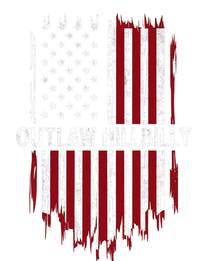 Trump Vance 2024 J D Vance Outlaw Hillbilly American Flag Funny Gift Women's T-Shirt