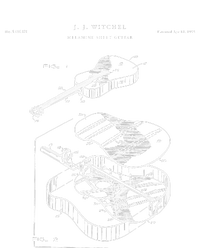 Martin Guitar Patent Music T-Shirt