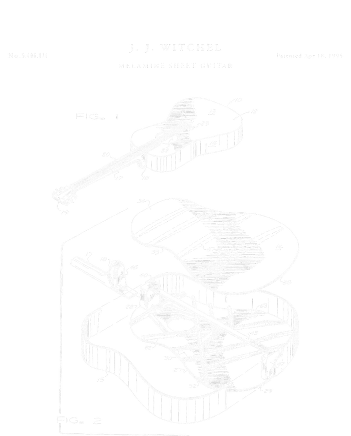 Martin Guitar Patent Music T-Shirt