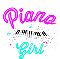 Piano Girl Funny Pianist Music Keyboardist Musician Outfit T-Shirt