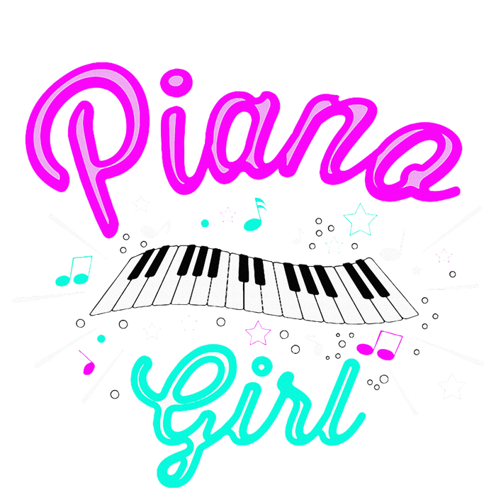 Piano Girl Funny Pianist Music Keyboardist Musician Outfit T-Shirt