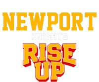 Newport Knights Rise Up Hs V-Neck T-Shirt