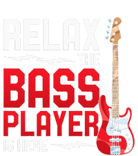 Relax The Bass Player Is Here Bass Guitar Women's Fleece Hoodie