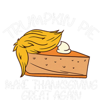 Trumpkin Pie Pumpkin Pie Thanksgiving Women's Tri-Blend 3/4-Sleeve Raglan Shirt