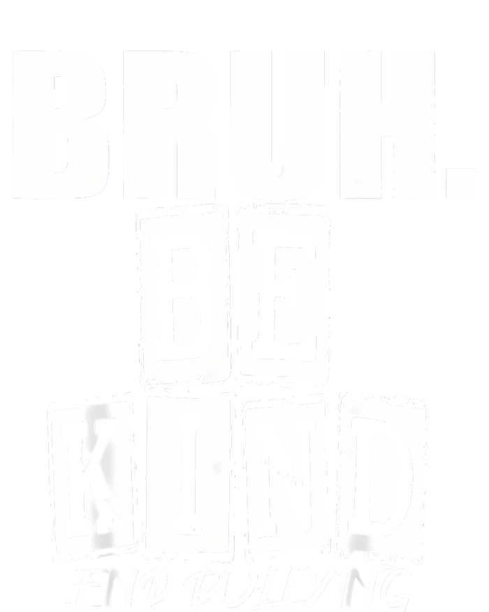 Bruh Be Kind Funny Orange Anti Bullying Unity Day Mesh Reversible Basketball Jersey Tank