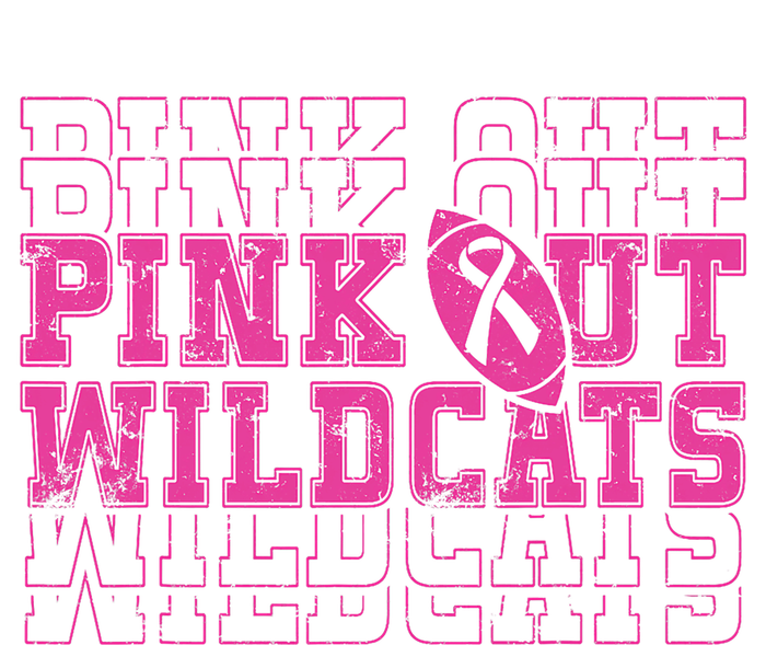 Out Wildcats School Wildcats Breast Cancer Awareness Valucap Bio-Washed Visor