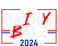 Funny Harris Walz 24 Hairy Balz 2024 Meme Democratics Vote T-Shirt