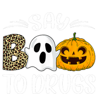 Say Boo To Drugs Red Ribbon Week Awareness Funny Halloween Toddler Zip Fleece Hoodie