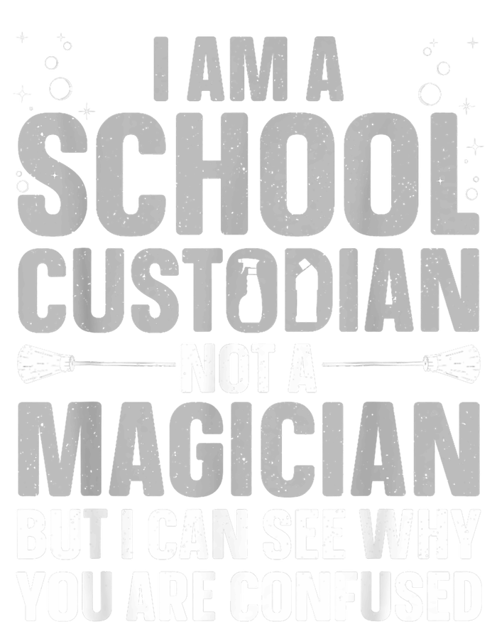 School Custodian Art For Custodian Appreciation Womens Funnel Neck Pullover Hood