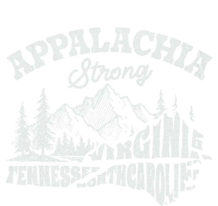 Appalachia Strong Mountain Outdoors Hiking Nc Design T-Shirt