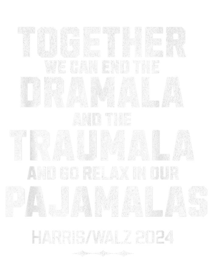 Kamala Harris Walz 2024 We Can End Dramala Traumala T-Shirt