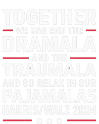 Together We Can End The Dramala And The Traumala Flat Bill Trucker Hat