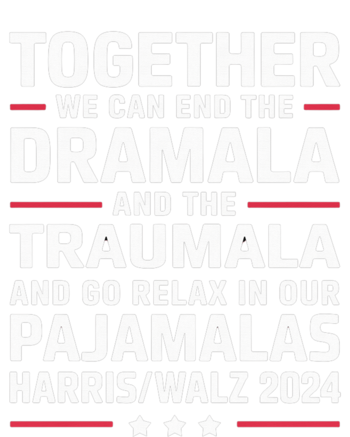 Together We Can End The Dramala And The Traumala Flat Bill Trucker Hat