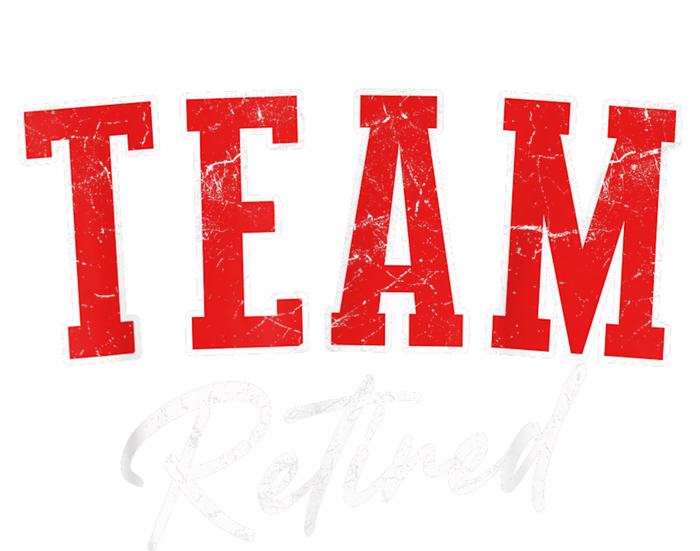 Team Retired Cool Varsity Couples Retirement Gifts Ladies PosiCharge Competitor Racerback Tank