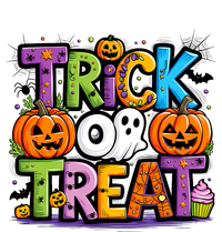 Trick Or Treat Halloween Cool Logo T-Shirt