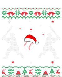 Funny Baseball Ugly Christmas Sweater Xmas Baseball Player Baby Bodysuit