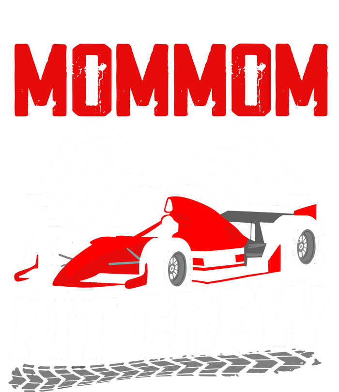 Pit Crew Mommom Race Car Birthday Racing Car Family T-Shirt