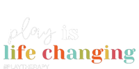 Play Is Life Changing Play Therapy Tie Dye Hoodie