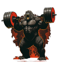 Gorilla Gym Beast Workout Weights Lifting Power Gift Button