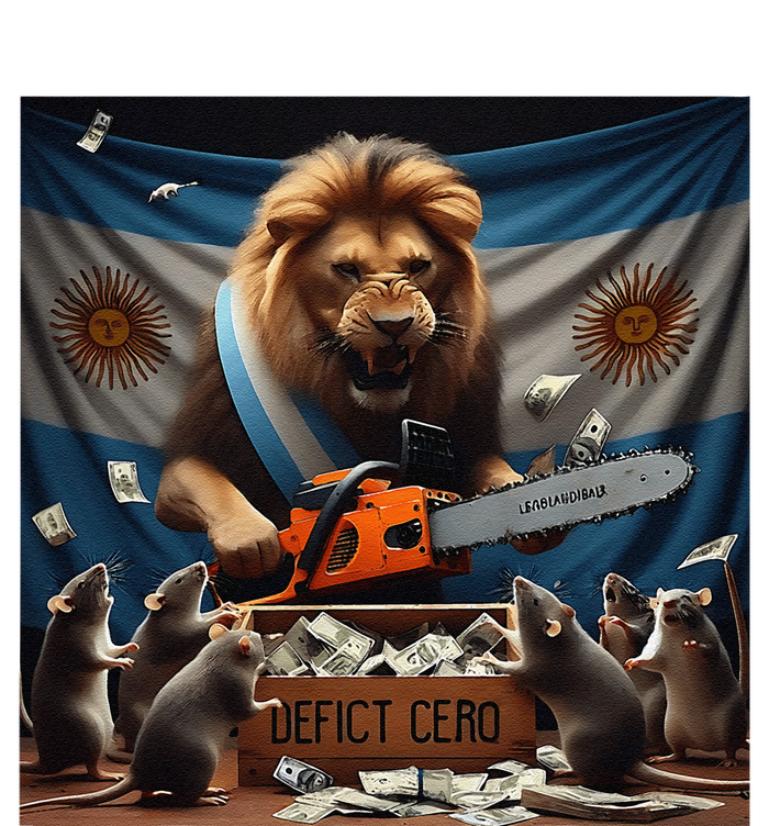 Deficit Cero Viva La Libertad Carajo Javier Milei T-Shirt