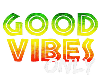 Good Vibes Only Rasta Reggae Jamaica Summer One Love T-Shirt