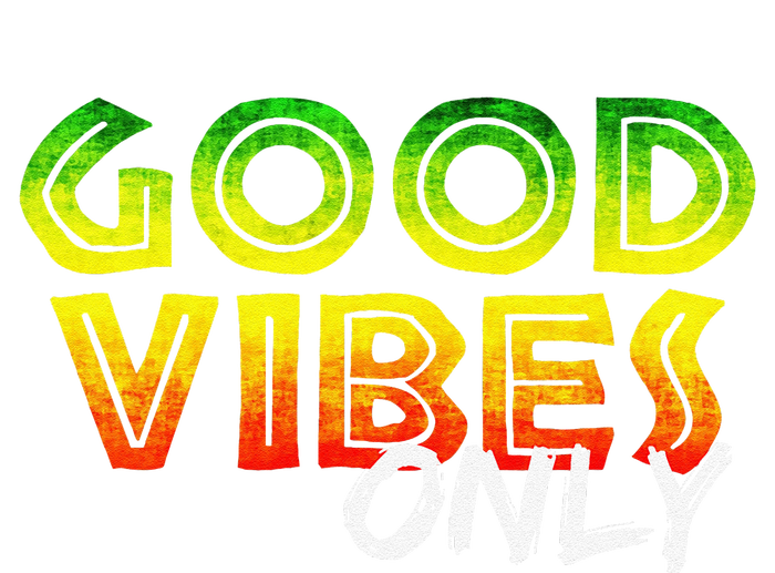 Good Vibes Only Rasta Reggae Jamaica Summer One Love T-Shirt