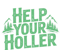 Help Your Holler – Support Appalachia Neighbors High Crown Mesh Back Trucker Hat