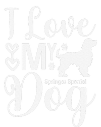 I Just Love Springer Spaniels Spanniel Lover Loves Dogs Mousepad